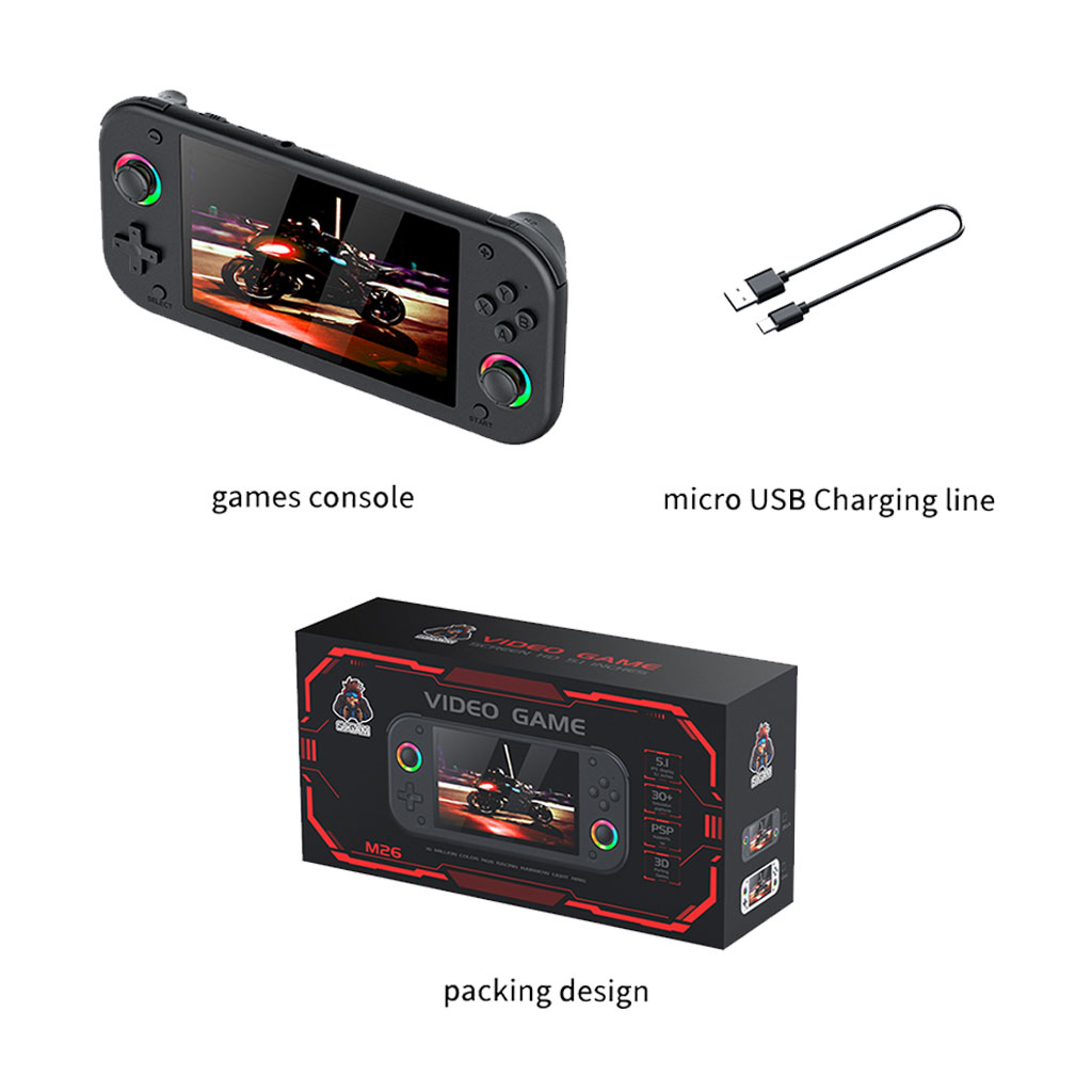 Máy Game Retro SJGAM M26 64GB - 5.1 Inch - 18.000+ Games - Image 2