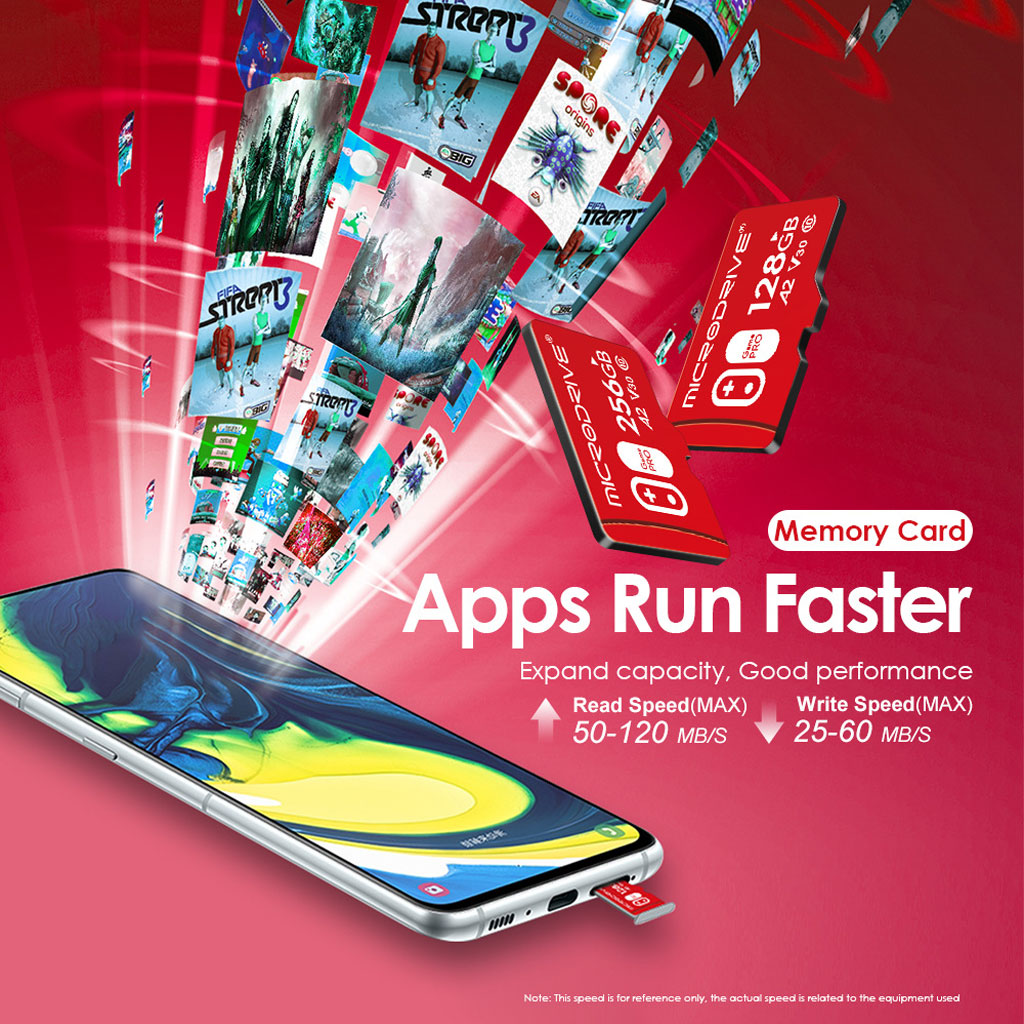 Thẻ Nhớ MicroSD MicroDrive Game Pro Class 10 A2 V30 U3 - Image 4