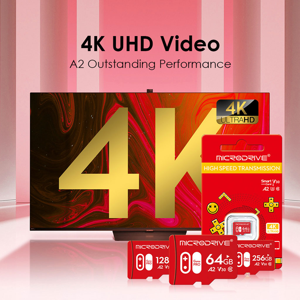 Thẻ Nhớ MicroSD MicroDrive Game Pro Class 10 A2 V30 U3 - Image 5